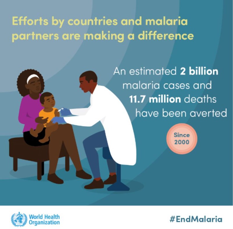 As the #WorldMalariaReport reveals, we must continue to work together to deliver on the promise of a #malaria free world 🌍. To achieve our global targets, increased funding and commitment is urgently needed: bit.ly/3h6sYjw

#ZeroMalariaStartswithMe 🦟