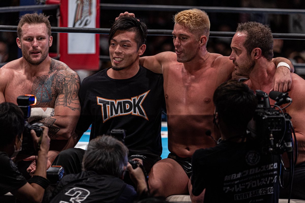 taigaPhoto_pw's tweet photo. 2022 1.5 新日本プロレス 大田区総合体育館
#シェイン・ヘイスト 選手 #マイキー・ニコルス 選手 #藤田晃生 選手 #ZSJ 選手
えっ！藤田くんTMDK加入！！？？
#njpw #njdash https://t.co/IW3pg0OfrD