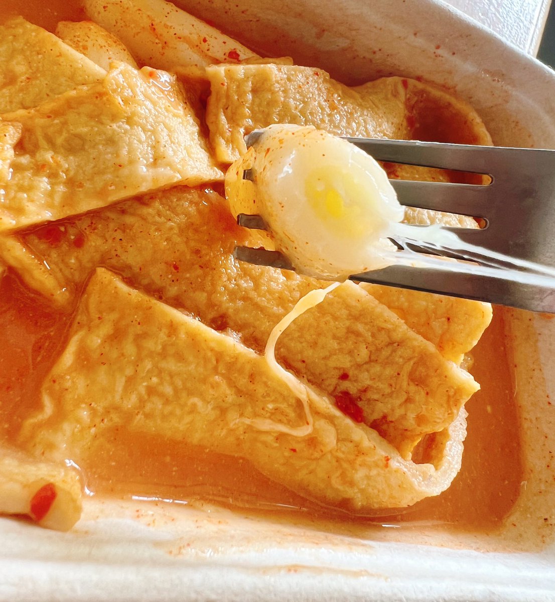 haruzru's tweet photo. วันนี้ได้มีโอกาสลองต๊อกโรเซ่ร้านนี้ @kongju_tokbokki แล้วบอกเลยว่าเกินเรื่องมากก ต๊อกชีสยืดดต๊อกนุ่ม ปกติไม่ชอบกินออมุกแต่ออมุกร้านนี้อร่อยเด็ดมาก รวมๆแล้วอร่อยเลยเป็นการเริ่มต้นปีใหม่ที่มีความสุขมากไว้จะอุดหนุนอีกนะค้าบบ🥺💘

#Kongjureviews https://t.co/eoszAFoytX