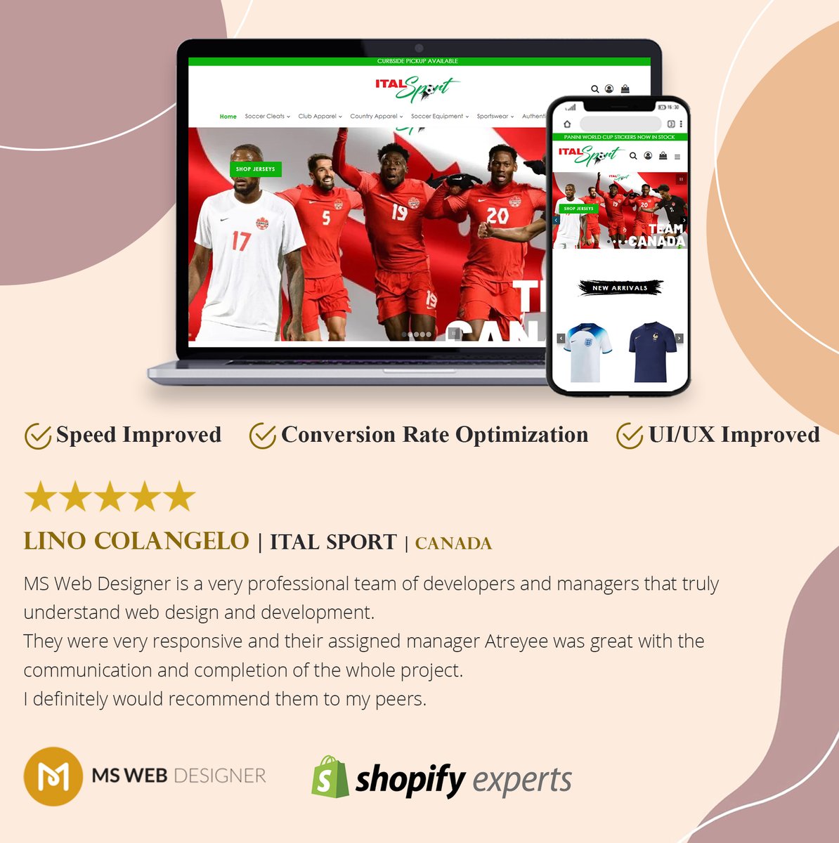 msshopifyexpert's tweet photo. Creating your custom Shopify store, read what our customers have to say! 
Your next-door Shopify Expert!

#Shopify #shopifyplus #ecommerce #storedesign #testimonial https://t.co/XBTrwf7XCO