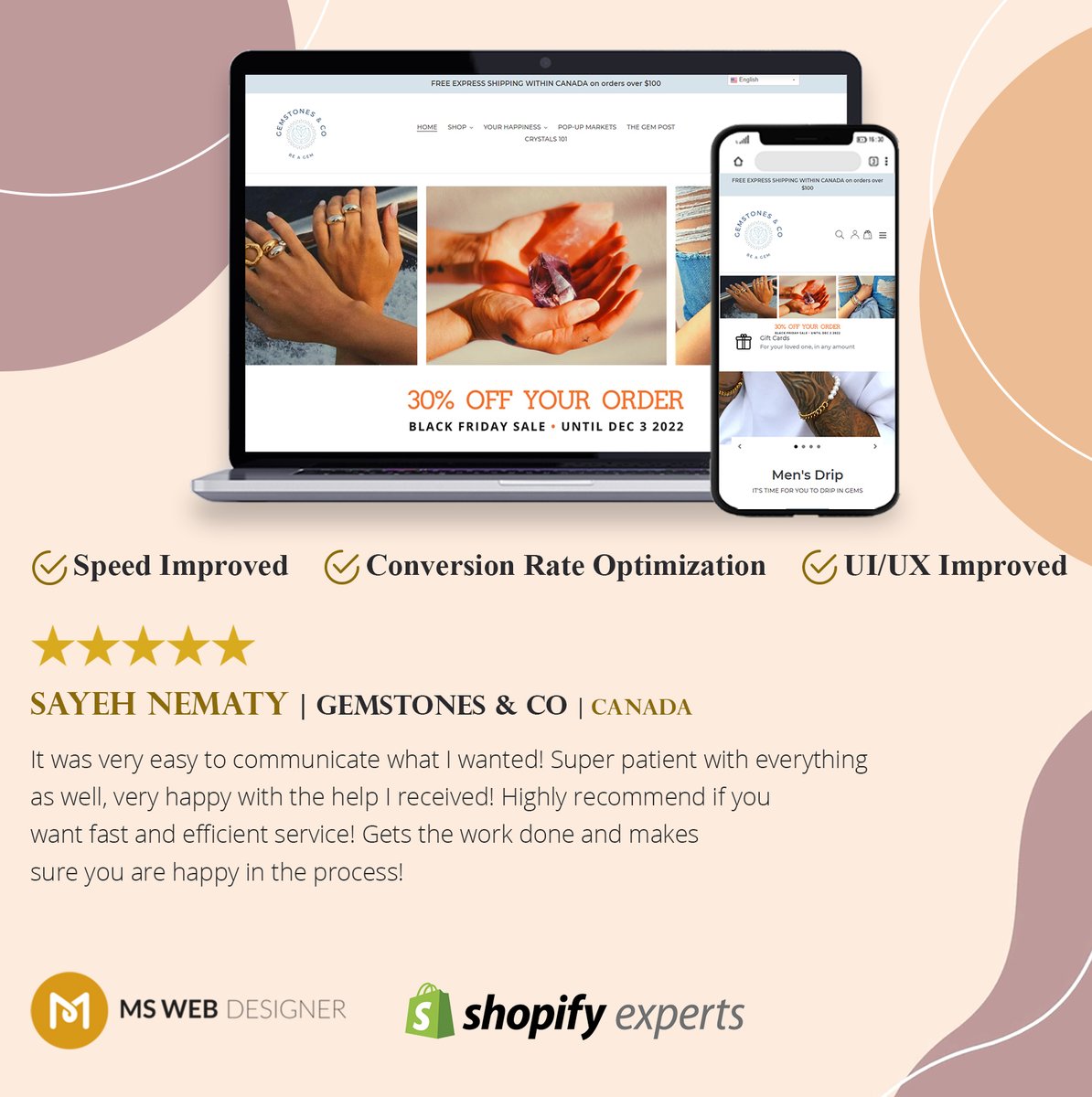 msshopifyexpert's tweet photo. Creating your custom Shopify store, read what our customers have to say! 
Your next-door Shopify Expert!

#Shopify #shopifyplus #ecommerce #storedesign #testimonial https://t.co/XBTrwf7XCO