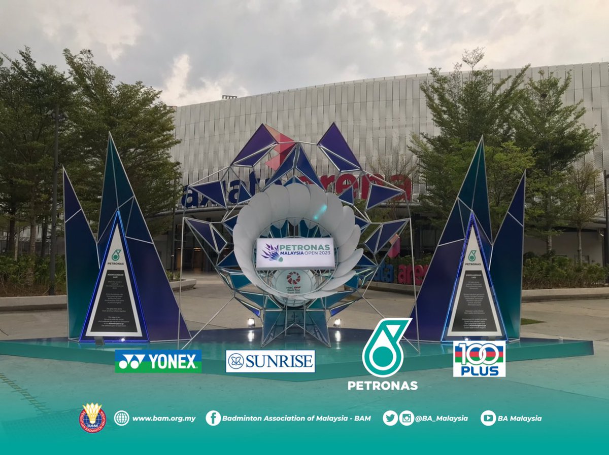BA_Malaysia's tweet photo. 5️⃣ days to go for #PETRONASMalaysiaOpen2023

✅ Daily Lucky Draw

Who’s excited? 🤗

#GemilangkanLagi https://t.co/rBuUHptpWV