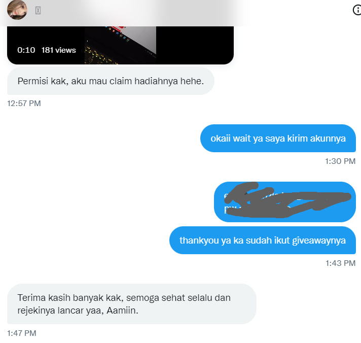 maybeuuua's tweet photo. Bukti pengiriman #giveaway kemarin dan masih banyak lagi, thank you yang sudah ikutan hehe

gudluck untuk semuanya yang mengikuti giveaway selanjutnya ✨✨ 
#zonajajan #zonauang #zonaba https://t.co/wRIMdTYG4u