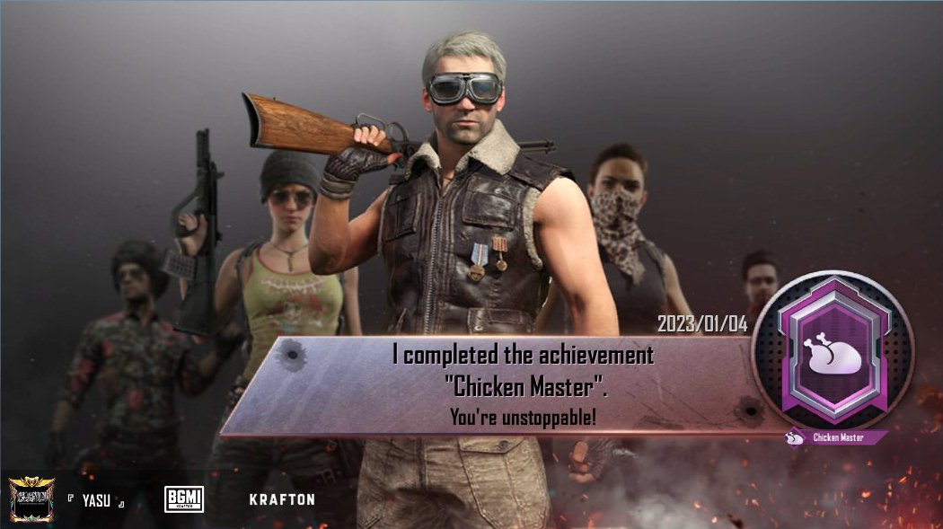 mr__ma__lik's tweet photo. Finally completed after 10 days 🔥
#BGMI #chickenmaster https://t.co/4pwNtYrW28