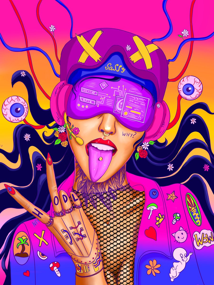 Good morning dear #NFTCommunity! I wish you a wonderful day ☺️🦋

Chick Chloe 
Reserve 0.07 ETH 

Crazy Chloe loves a variety of colors in her clothes, and she also loves to have fun and fly in a spaceship to parties. 

foundation.app/@Solomea/crz/1…

#NABU #WomenInNFTs