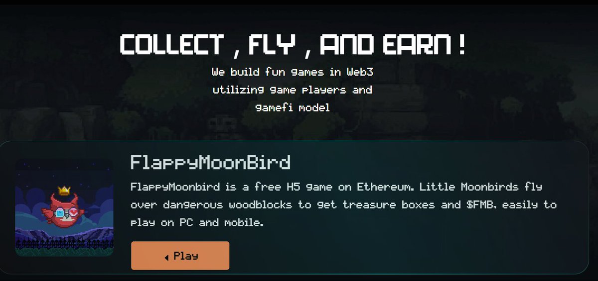铁粉新年福利第二波
首轮融资600万，由LINKVC领投FlappyMoonbird,月鸟OG做的 Free 2 Earn休闲链游已上线！
官网flappymoonbird.xyz
官方给了5个创世鸟白+1个宝箱
领哥留1个创世鸟白，剩下的全抽给粉丝
抽4个创世鸟白+1个宝箱（二级30u）
随手关注 <a href="/flappymoonbird/">FlappyMoonbird | $FMB | BNBChain</a> &amp; <a href="/shangdu2005/">领哥LingGe🙏</a> 
并点赞转发就行