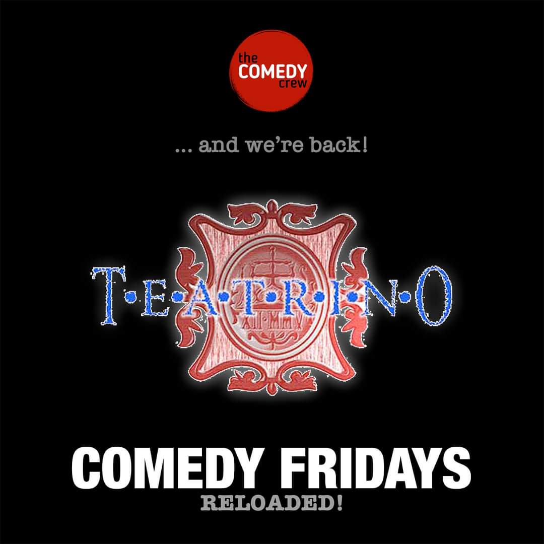 alexcalleja1007's tweet photo. We're back to having monthly gigs at "The Biggest Little Theater in Live Entertainment" - TEATRINO, at the Promenade, Greenhills.
Stay tuned for announcements of schedules and event details. See you there!
#ComedyFridays #Teatrino #TheComedyCrew https://t.co/K11hAW78m3