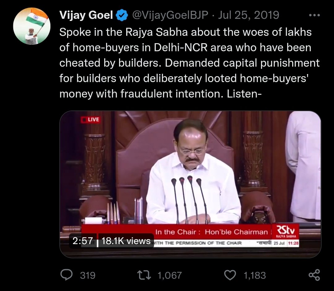 Whistle90827204's tweet photo. @vsc303 @ScCardoz @RebelloAnil @cheeky_goblin @DrCSPrasad31 @veerappavenkap1 @INCIndia ऐसा प्रधानमंत्री कौन जो नोएडा के home buyers से झूठ बोला कि मकान मिल जाएंगे कौन है बताइए
#BJP now know as #DoubleEngineDoubleCorruption #DoubleEngineDoubleLoot
Failed to provide any sort of relief to lakhs of #CheatedHomeBuyers across #India
They are equal partners in loot https://t.co/hddIR3Z0qw