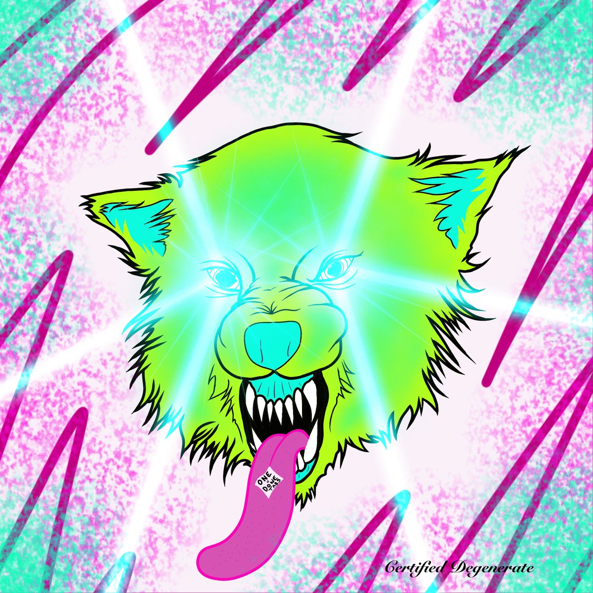 FloSerious's tweet photo. 🐺#NFTGiveaway🐺

@FtmArtDegenzFAD are some of my fav dudes y’all, &amp; #WolvesCrew consists of 69 named Wolves by #Sleak_Crypto🔥 Found this #NFT, One-N-Done, was gonna keep it but nah, grow the pack! 

1. ❤️ &amp; 🔄
2. Follow @sleak_crypto &amp; @tec9buddha 
3. Tag 3 Peeps

#FTM $FTM https://t.co/vea6kOolxA