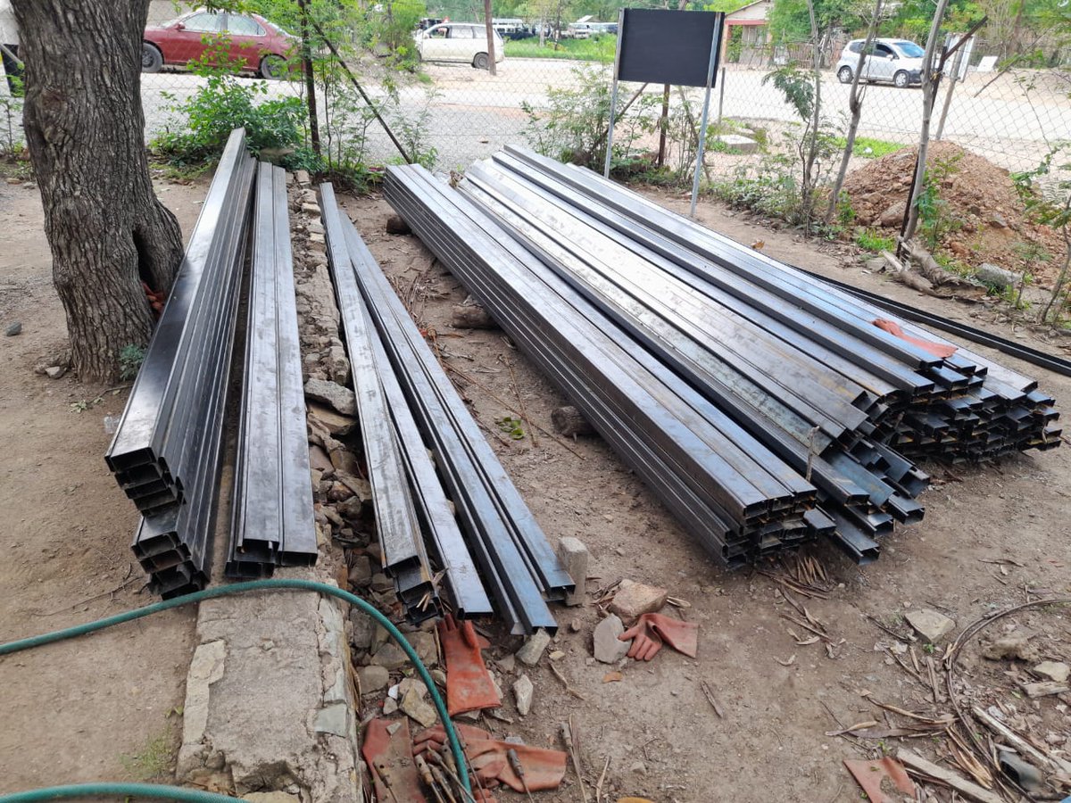 Most of the material for the construction of Hwange Local Board's state-of-the-art flea market under the Devolution Fund is now in place <a href="/HwangeResidents/">Greater Whange ResidentsTrust</a> <a href="/molokele/">Fortune Daniel Molokele</a> <a href="/LyejaFM/">Lyeja FM</a> <a href="/Vostile1/">Vostile</a> <a href="/ministry_local/">Ministry of Local Government and Public Works</a> <a href="/UcazOfficial/">Urban Councils Association of Zimbabwe</a> <a href="/InfoMinZW/">Ministry of Information, Publicity & Broadcasting</a> <a href="/MinistryofWome3/">Ministry of Women Affairs Zimbabwe</a> <a href="/SallyChirwa/">Sally</a> <a href="/WhangeYouth/">Hwange Youth Empowerment Initiative</a>