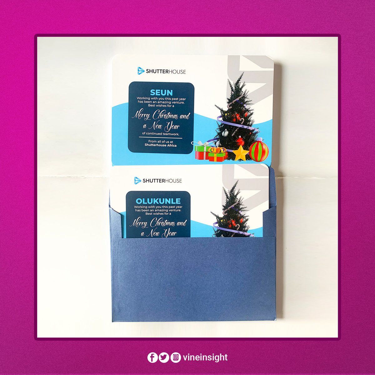 VineInsight's tweet photo. #ThrowbackThursday Here is a throwback to when our client Shutter House requested we design and print customized Christmas cards for their highly esteemed customers. 

You bet we delivered even with the short time frame and we are glad to satisfy another amazing client. https://t.co/yr3MCdCQeu