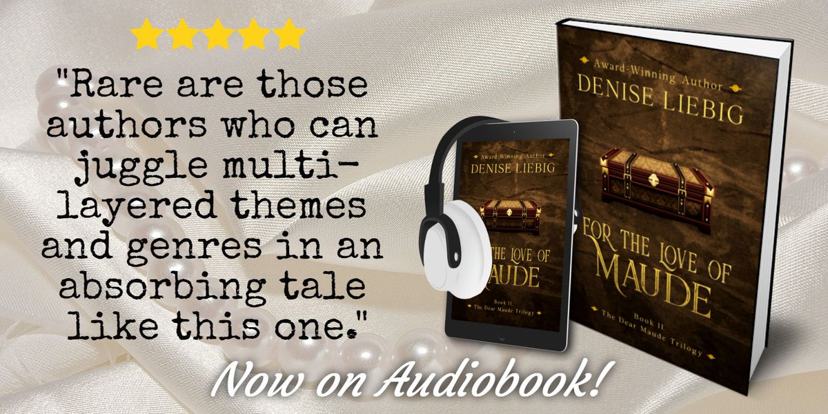 #RT For the Love of Maude | “This fantastic story promises to satisfy history buffs, helpless romantics, and time travel lovers!” #Historicalfiction & #timetravel #romance also on #audiobook ! amazon.com/dp/B01B6ZKIVS #Read #amreading #sagas #IARTG #pdf1 by @DeniseWithWords