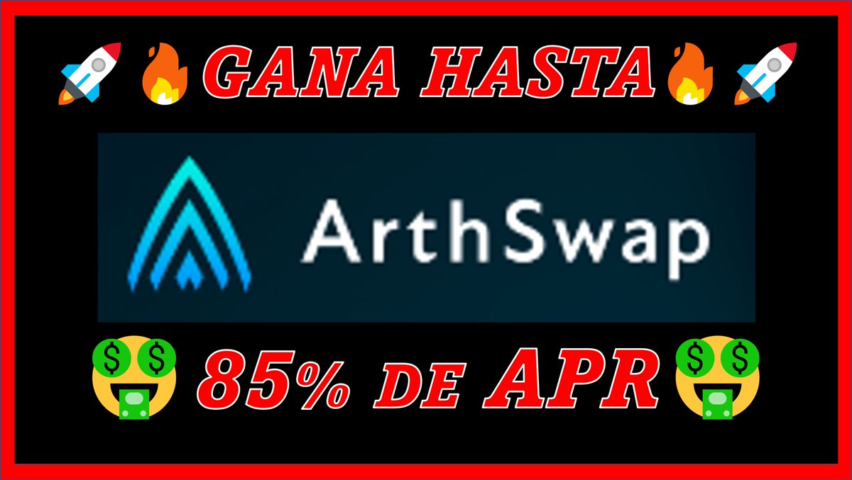 Criptoamigos_la's tweet photo. Te invito a ver el video de como empezar a ganar dinero en el protocolo de ArthSwap en la red de Astar.

@ArthSwapEs @AstarNetwork @CoinExSpanish 

https://t.co/Y4aGFRZjzn https://t.co/NyI0nQzQJO