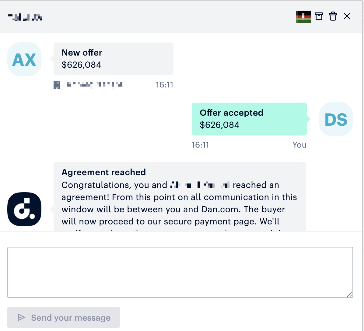 HomiWong's tweet photo. I will NOT be upset for the commissions raise if @Undeveloped could make this transaction completed. https://t.co/uKp4nWR5kr