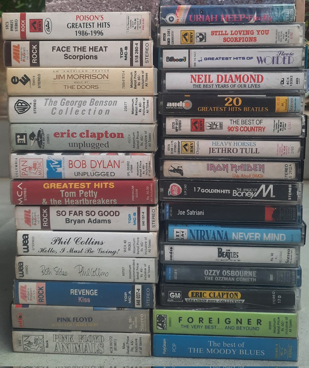 Few of my precious things...

#YesterdayOnceMore #Youth #Cassettes #Tapes #80smusic #80s #90s #90smusic #WesternMusic #Music