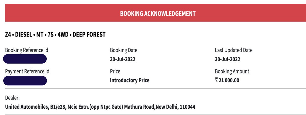 CS_kalha's tweet photo. Is @MahindraScorpio have production issues; booked in the first 25k (intro price) Z4 4WD MT in July &amp; getting an email in Oct for a delivery in Dec, all sales team since then says we not getting deliveries due to production issues at Mahindra 

@anandmahindra @Satinder11bajwa https://t.co/dRzDZmaOSM