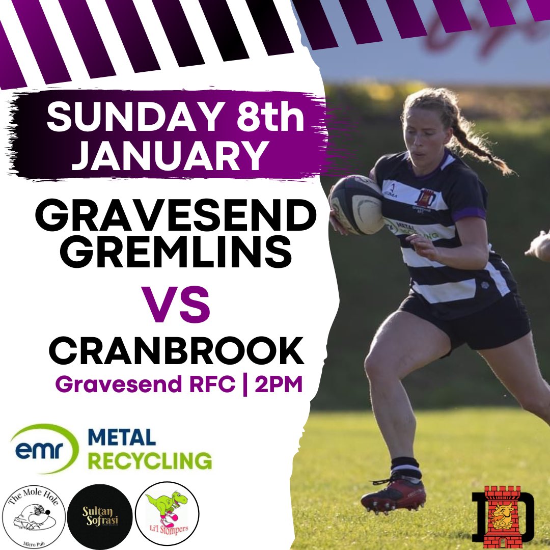 Friendly fixture to start off the year! All support welcome 😊😊 📸 @Alisonp06 #gravesendgremlins #NC2SOUTHEAST #kentrugby #womensrugbykent #womensrugby #womensrugbyteam #womeninrugby #loverugby #tryandstopus #gravesendladiesrugby #ladiesrugby #ladiesrugbyteam