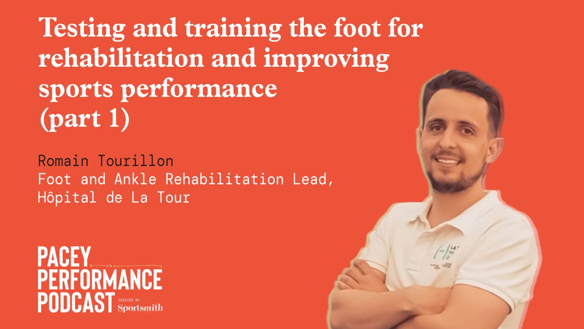 This week's Pacey Performance Podcast...

<a href="/r_tourillon/">Romain Tourillon</a> talks -

• Why do we need to train the foot?
• Contribution to sports performance
• Current/traditional foot strengthening protocols in rehab
• Forefoot strength assessments
• Training the foorefoot

Listen via links 👇