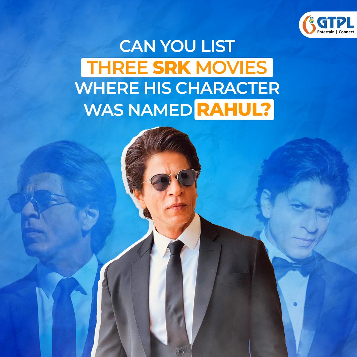 GTPLHathwayLtd's tweet photo. Rahul naam sunke kuch kuch hota hai, tum nahi samjhoge!
So, all the SRK fans, share your answers in the comments section! @iamsrk
#GTPL #ConnectionDilSe #SRK #Rahul #Movies #Bollywood #AnswerInComments #Trivia #BollywoodBuff #KingKhan #ShahrukhKhan https://t.co/jTYhsckES7