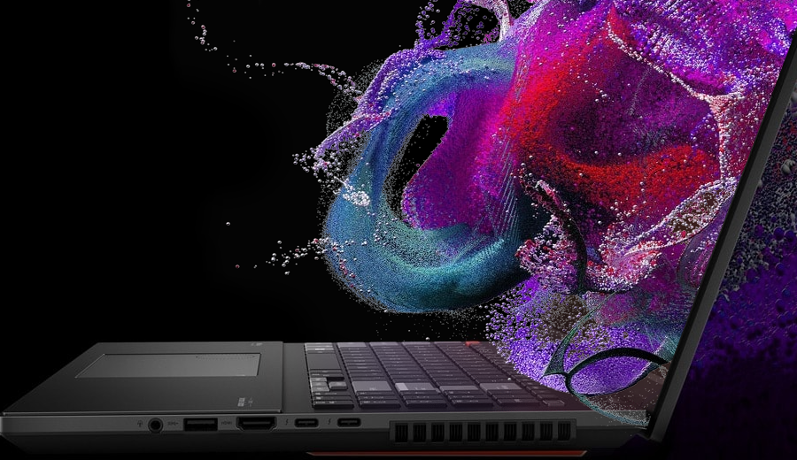 N5Dave's tweet image. ASUS Vivobook Pro With 3D OLED biznooz.com/asus-vivobook-… 3D display on a laptop the ASUS Vivobook Pro 16X 3D OLED with the Intel Core HX55 processor and NVIDIA GeForce RTX GPU #ASUSVivobookPro #ASUSSpatialVision #3DOLED #3DDisplay #IntelCore #NVIDIAGeForce #ASUSVivobookPro3DOLED