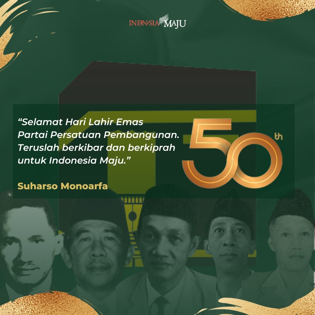 Suharso_M's tweet photo. Partai politik adalah tulang punggung negara. Ia juga sumber kader bangsa yang turut membentuk, mengembangkan dan menjaga moralitas bangsa. Karena itu Partai Politik harus menunjukkan bahwa ia memiliki otoritas moral yang diharapkan. Selamat Harlah Emas PPP ... https://t.co/4na1IpNcbb