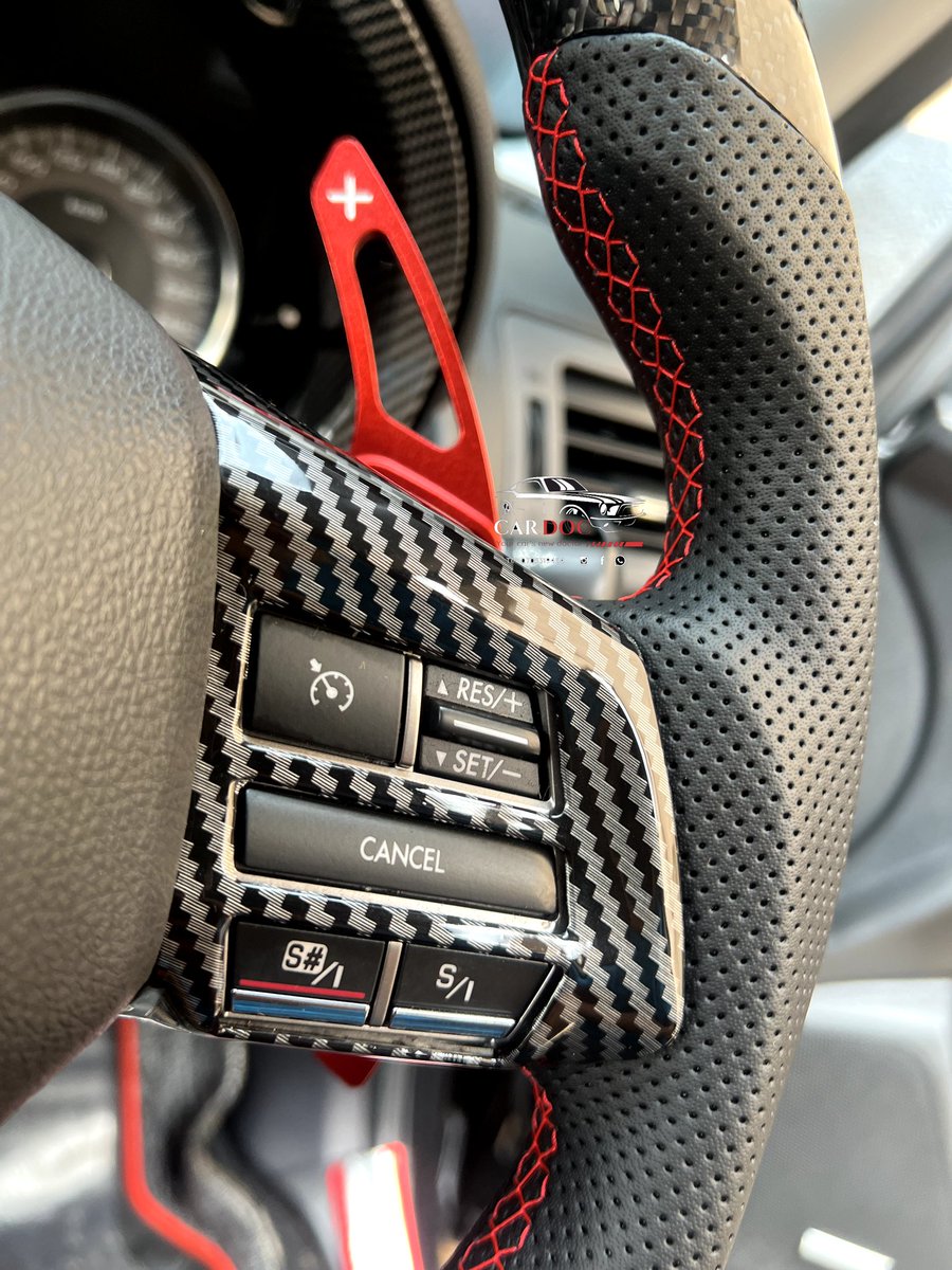 The_Car_Doc's tweet photo. Forester XT carbon fiber jet wheel steering retrofit..for a similar upgrade visit us #cardocug #kampala #Uganda https://t.co/7hK0AjlLZL