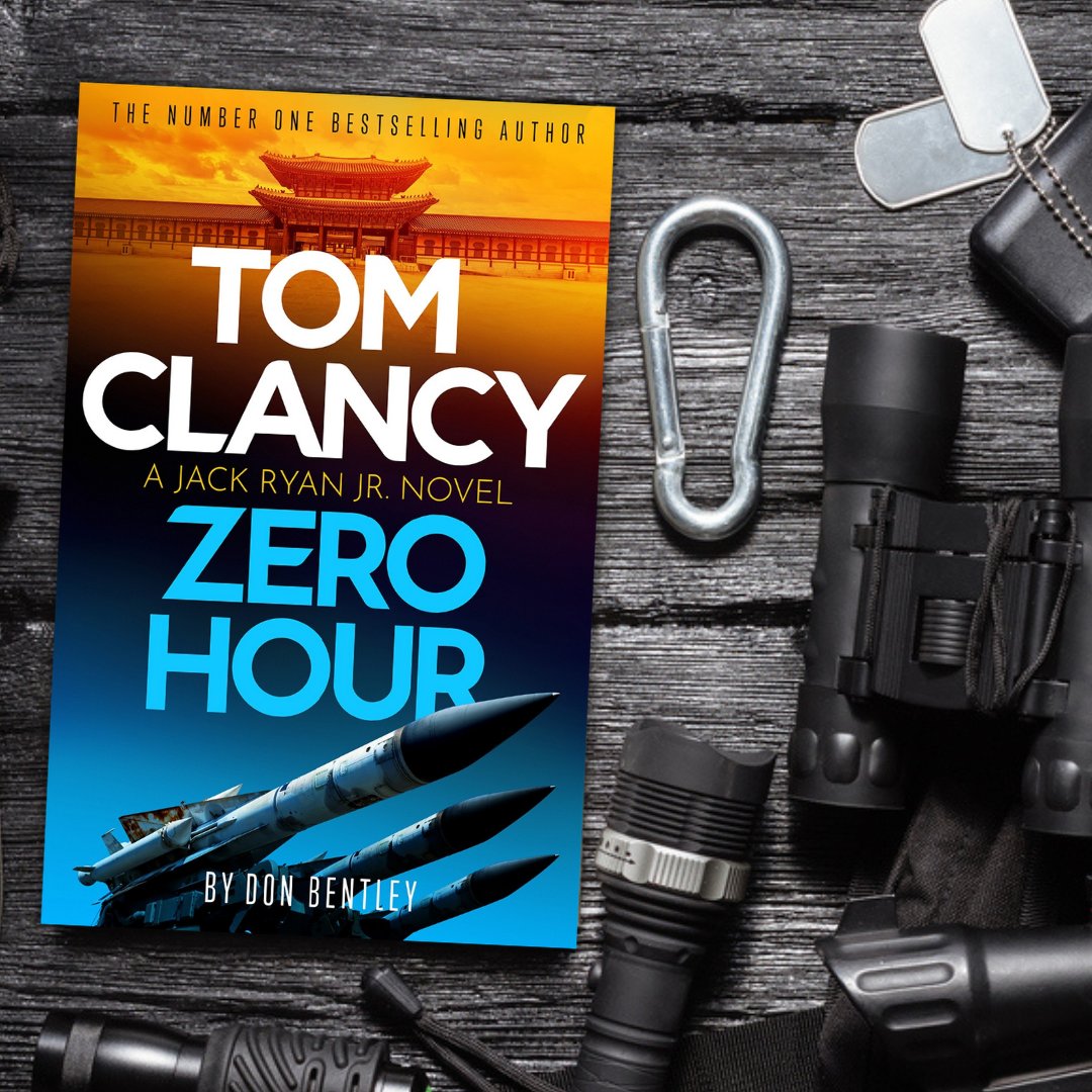 TheCrimeVault's tweet photo. Jack Ryan, Jr. is the one man who can prevent a second Korean War in the latest thrilling entry in the no.1 New York Times bestselling Tom Clancy series, written by @bentleydonb Out today in paperback https://t.co/6b1QrNVURH #TomClancy #TomClancyZeroHour https://t.co/fDFDJcBqmx