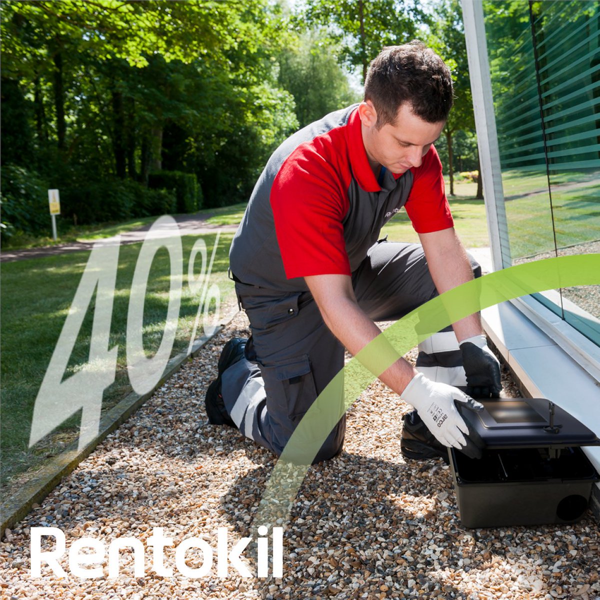 RentokilInitial's tweet photo. With digital pest management solutions, we have achieved up to a 40% reduction in the rodenticides used. Find out more about our commitment to reducing pesticides in #pestcontrol #pestcontrolexpert #pestcontrolservices #sustainablepestcontrol https://t.co/eOz0FZWQiJ