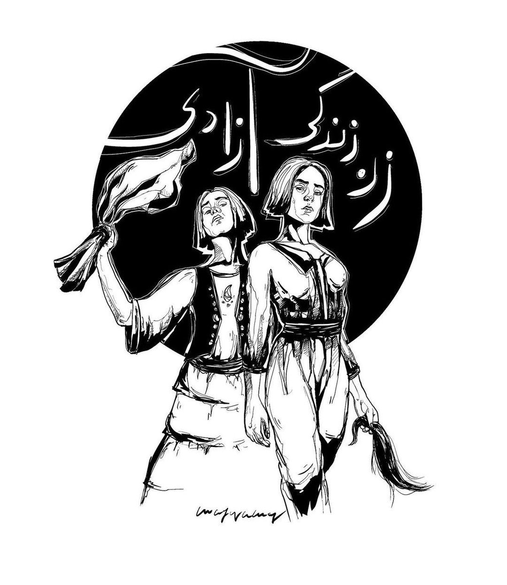 SafaiDarya's tweet photo. Another bright woman killed by the Islamic regime

Maryam Soleymian,illustrator who supported the #IranRevolution through her art

Her last post:

"If each of us leaves earlier, the one who remains should laugh harder &amp; fight harder &amp; dance in our place on the day of freedom." 💔 https://t.co/X8PeAqblcp
