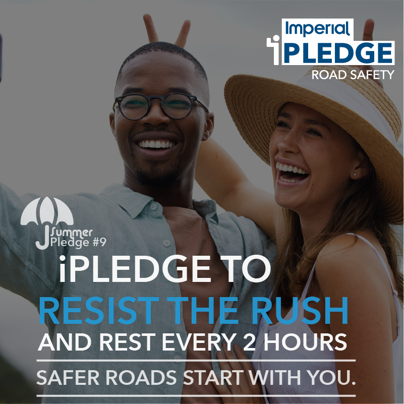 Imperial_Logist's tweet photo. Take care and get there. Safer roads start with you!
Have a good rest before you embark on your journey to avoid being in a hurry. When driving for long distances, ensure that you take short breaks.
#AvoidRoadRush #BeSafeBeSmart #iPledge #Imperial https://t.co/bCNkwtqMjN