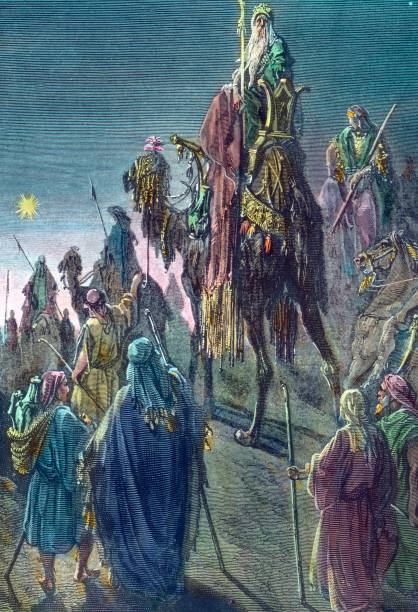 The Three Magi on the way to Bethlehem
#GustaveDoré