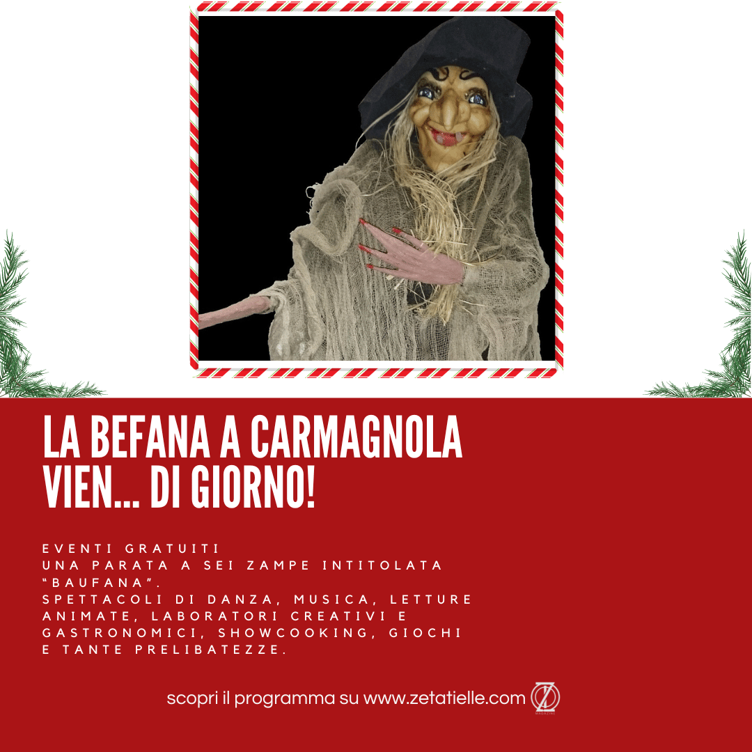 Il 6 gennaio, la Befana a Carmagnola vien di giorno. @Carmagnola_2011 #carmagnola #famiglie #befana #epifania #eventiculturali

zetatielle.com/?p=149538