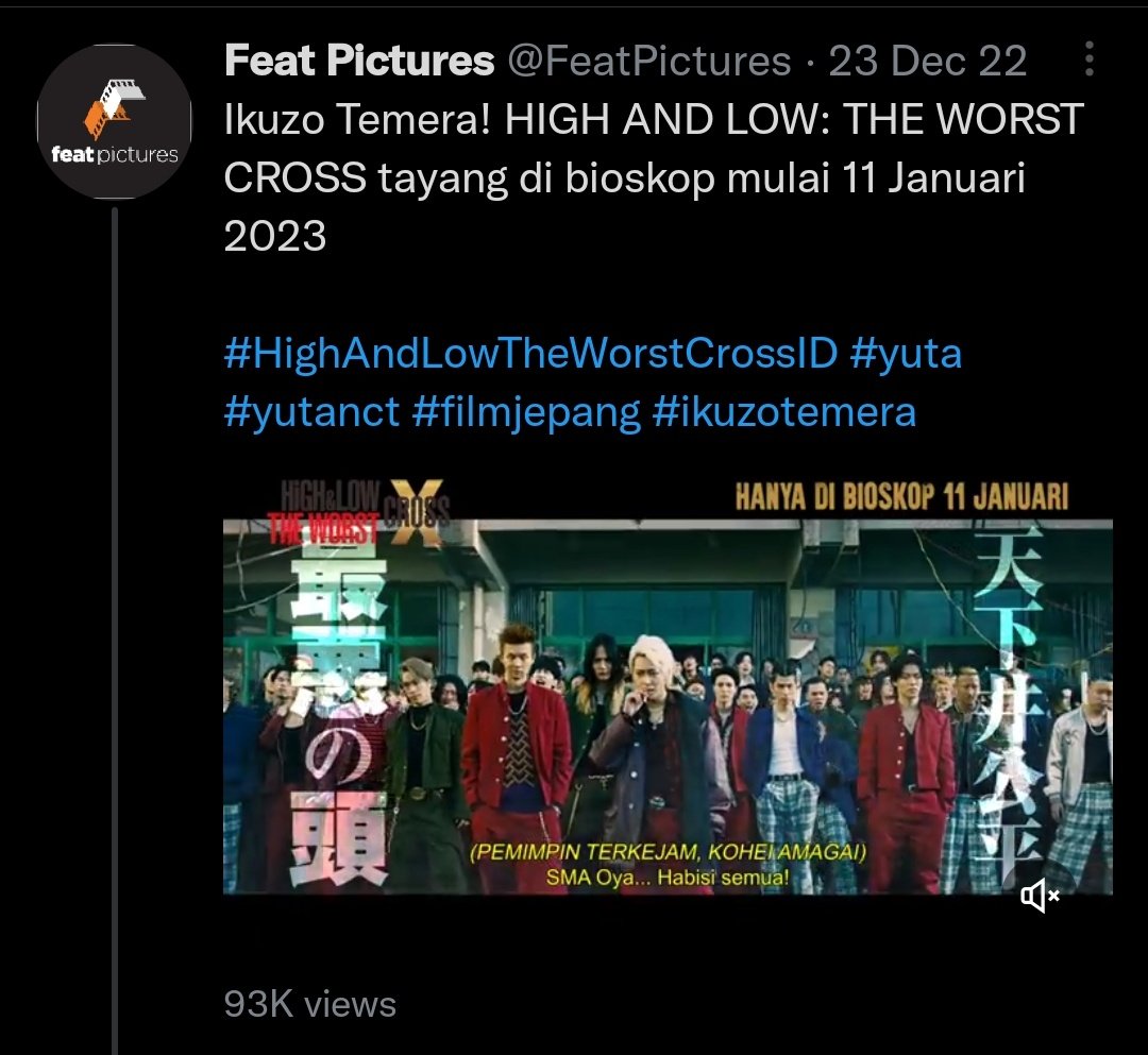 tatapoongie's tweet photo. Bandingin aja dua akun ini. Yang kiri akun high&amp;low, yg megang LDH, tapi main chara semuanya dijabarin lengkap sampe grup2nya disebut, pdhl ryoki yuta sm goki aja bukan anak LDH. Yang kanan sudahlah tdk perlu dibahas, nanti kesel WKWKWK https://t.co/A1uFQ9WBQx