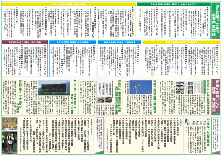 y109jp's tweet photo. 【ホームページ更新のお知らせ】
新年明けましておめでとうございます。沼田市民皆様におかれましては、健やかに新年をお迎えになられたことと存じます。後援会報誌を公開しました。リンクよりDL後、ご覧ください。https://t.co/aQs1Z7Zoew
#沼田市 #沼田市議会 #沼��市議会議員 #沼田市議 #山宮としお https://t.co/WW8XueQQoS