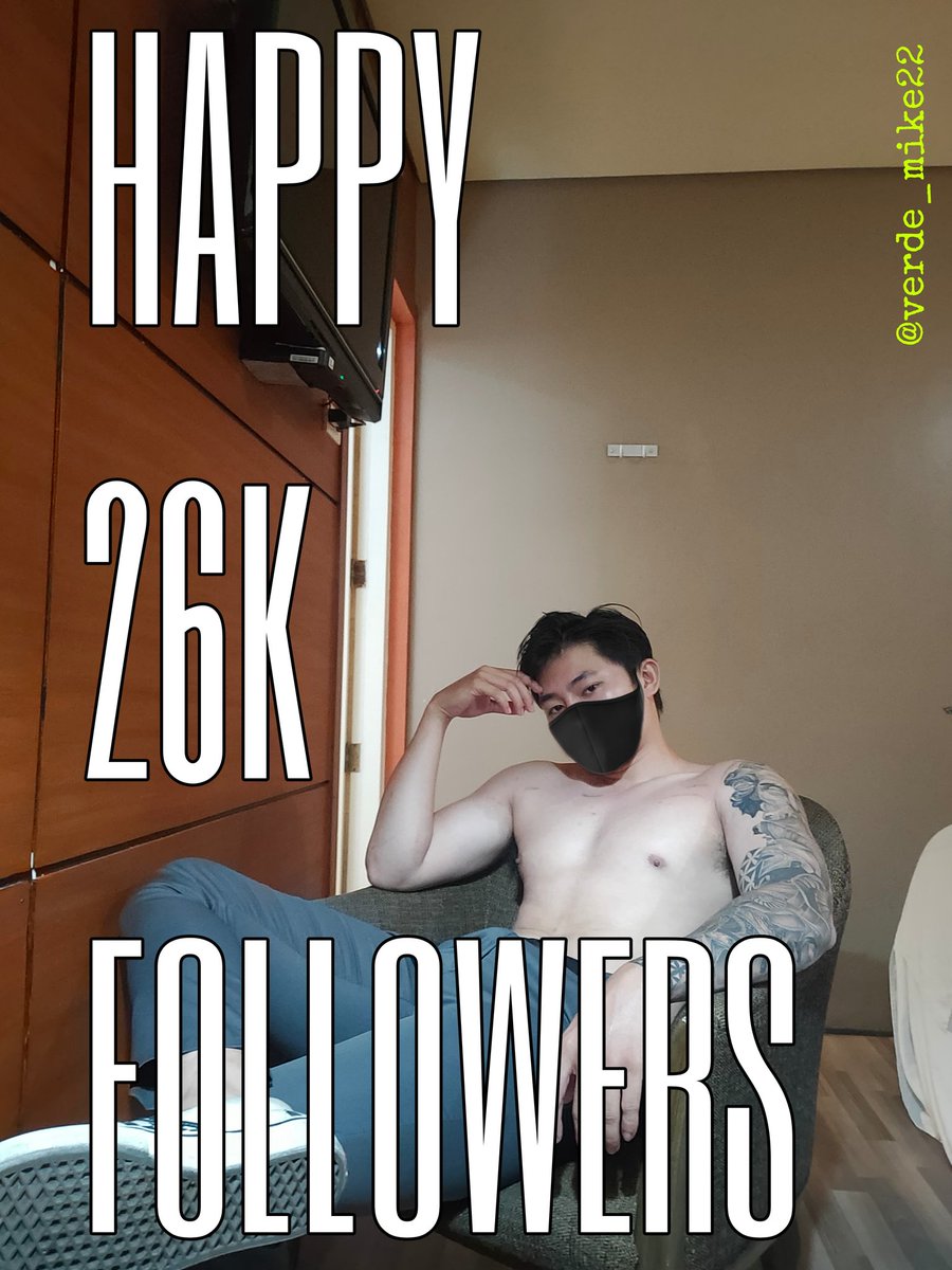 Verde_Mike22's tweet photo. Thankyou 26k! Dahil jan retweet mo to sendan kita titi ko 🎉💦 https://t.co/ujWkiJL5Hl