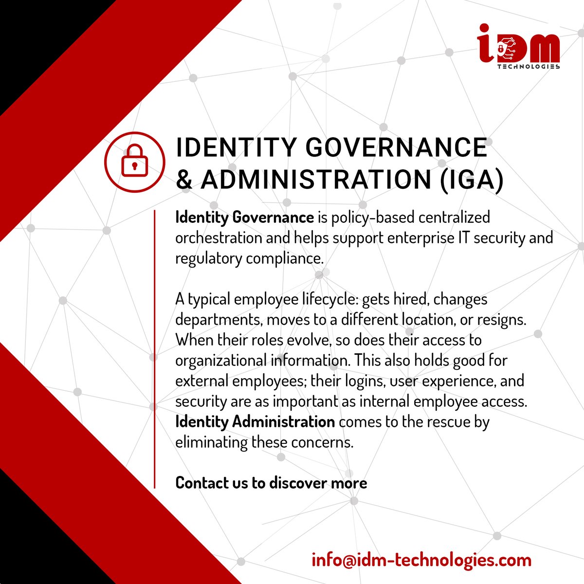 IdmTechnologies's tweet image. Reason 1 To Automate Self-Service Access Requests: “Create Better User Experience”.

VISIT - idm-technologies.com/identity-gover…

#IDMTechnologies #cloudPAM #cyber #cybersecurity #digitaltransformation #iam #IDaaS #identity #identityaccessmanagement #identitygovernance #identitymanagement