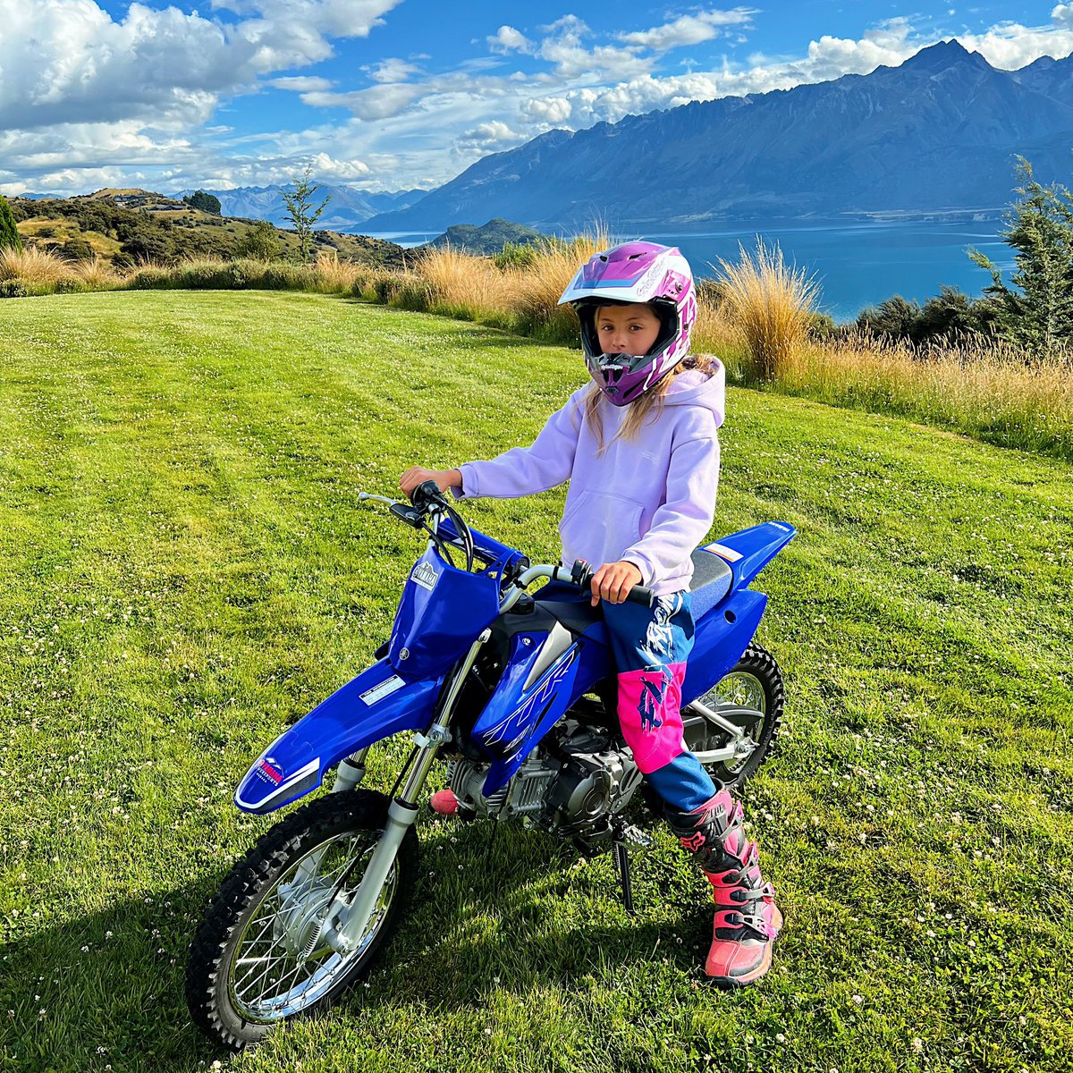 KimDotcom's tweet photo. Kylee on the dirt bike 🪖 https://t.co/9UPPxJY1eG