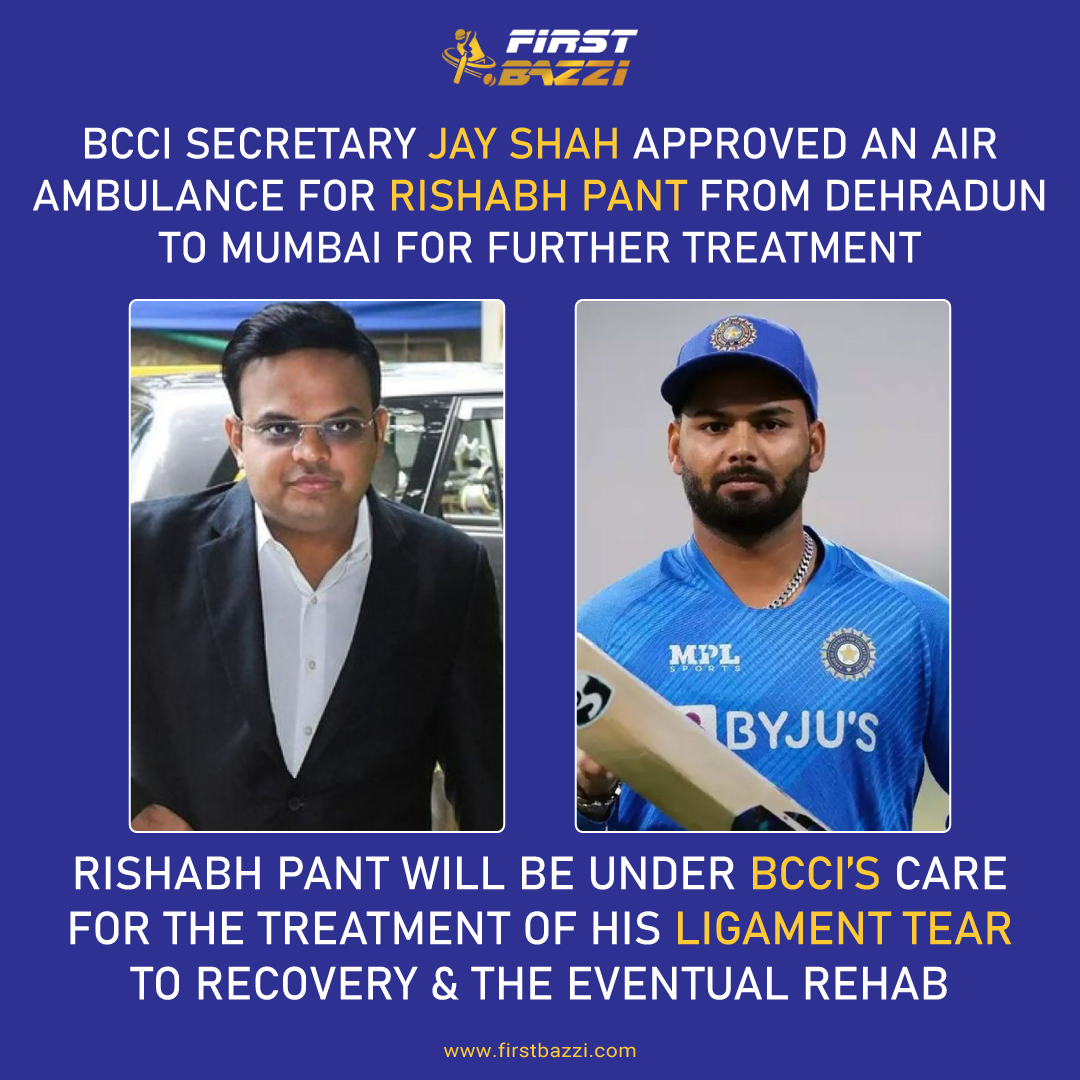 firstbazzi's tweet photo. A great gesture from BCCI 👏
.
.
.
.
.
#Cricket #RishabhPant #JayShah #BCCI #IndianCricket #INDvsSL #FirstBazzi https://t.co/8mLCVU3Ol4