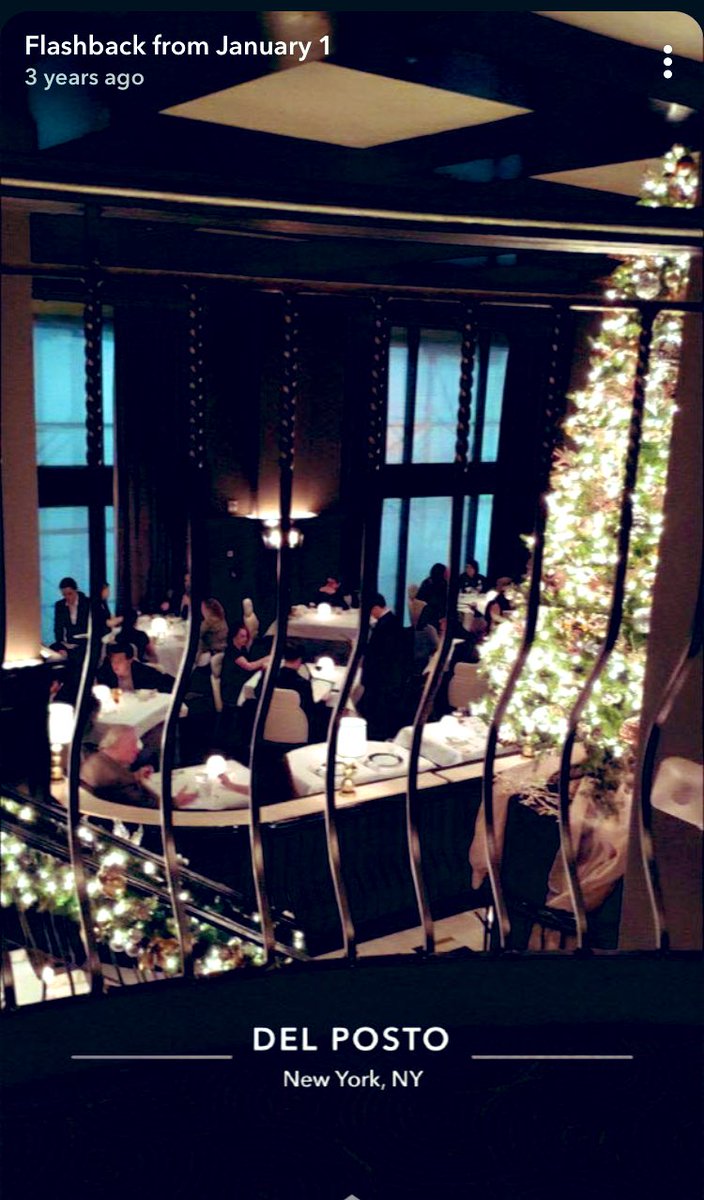 strawbawie's tweet photo. It's been 3 years since I visited Newyork I ate at the Del Posto a Michelin star restaurant I saw this in my Snapchat memories and just found out it was shutdown #Delposto #nyc this was in 2020 before COVID wow a lot of changes happened in such a short amount of time #tbt https://t.co/jBiPYqbFLN