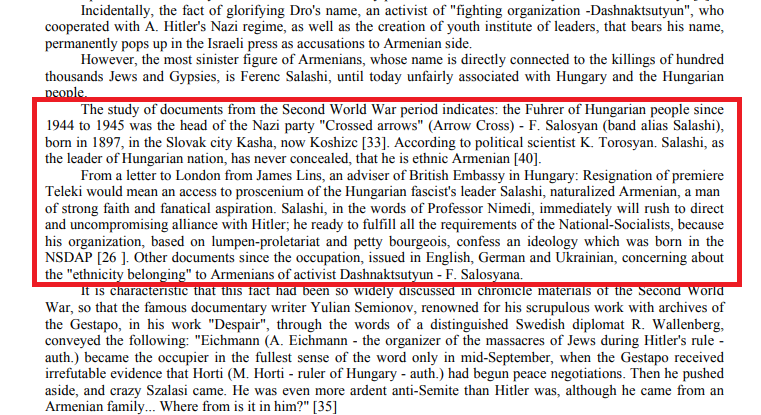 bemer_bahar's tweet photo. 🧵My second thread on Armenian #Antisemitism.
Based on the works of M.Becker, an International Association of Jews Historians member.

▪️The #Armenia|n Ferenc Salosyan (Salashi) was the head of the Nazi party "Crossed arrows" who terminated about half a million Hungarian Jews. 1/ https://t.co/T9AITOWcJa