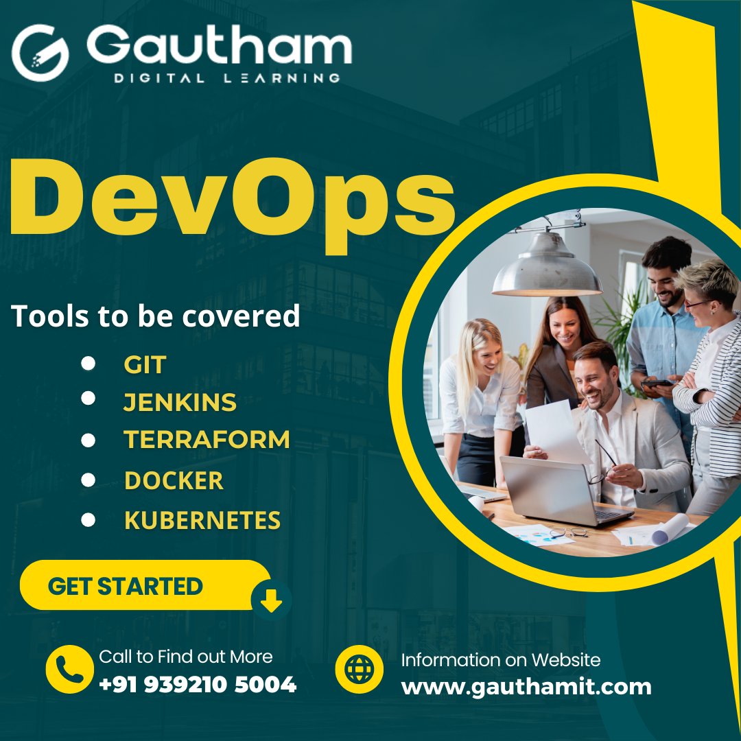 GauthamDigital1's tweet image. Gautham digital learning helps you to plan your training and career, to get your dream job.
For More Info:gauthamit.com

#AzureDevopsTraining #AzureDevopscourse #DevopsTrainingInstitute
#AzureDevopsJobs #AWSDevopsTraining #Aws_Training_Bangalore
#Bangalore