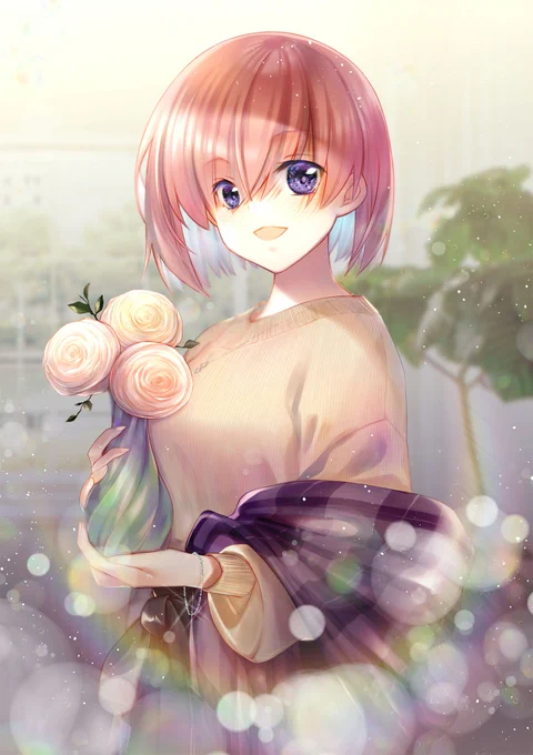 #FGO #マシュ #ラナンキュラス 