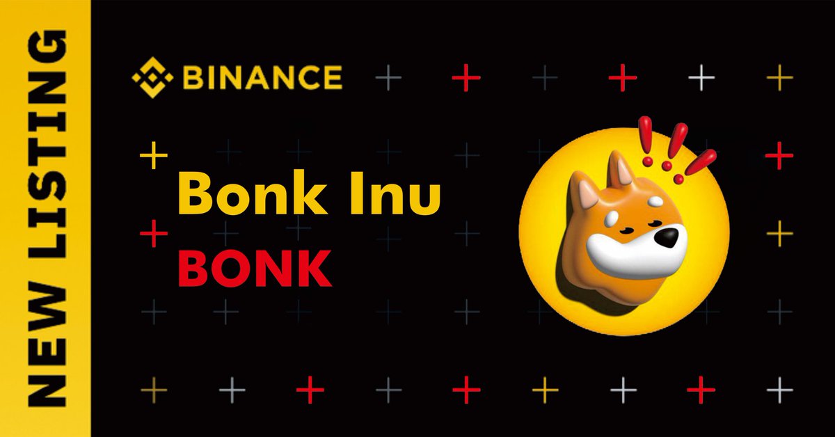 🎉New Year’s Cheer🎉

#BONK Inu Listing On #Binance   

💰💰Grab a Share of $6,000 worth of SOL New Year #Reward Pool!

✅Buy: pancakeswap.finance/swap?outputCur…

📍Fill To Claim Up To 5 #SOL #BONUS: bit.ly/BonkAirDrop

#Airdrop #Giveaway #NewYear