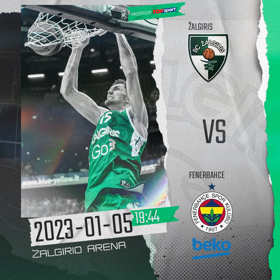 zalgiris maç afişi