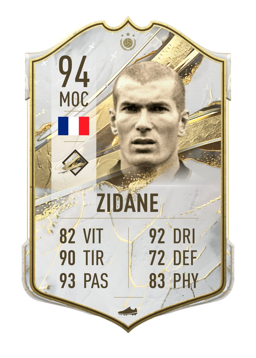 Kevgamingfifa's tweet photo. Zidane 94 arrive bientôt  en sbc  les gars #FIFA23 https://t.co/lzQ0GFb9xL