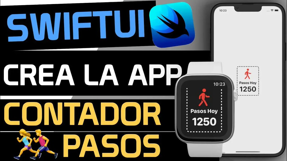 SwiftBeta_'s tweet image. 🏃🏃 Aprende a crear una app de Contador de Pasos para el iPhone y Apple Watch
📦 Creamos un módulo con Swift Package Manager para hacer las cosas bien y compartir código entre los dos targets (iOS y watchOS) 😜
▶️ youtu.be/Q9WO1t2YdmE
#swiftui #swiftpackagemanager
