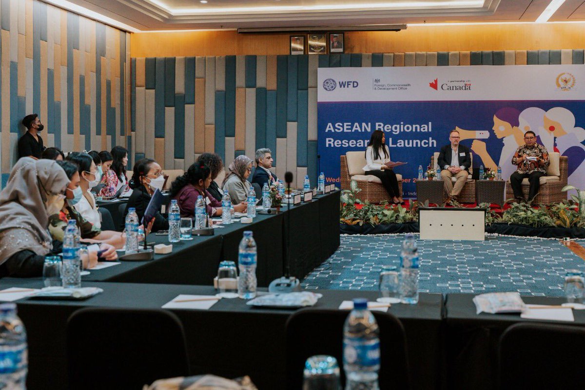 WFD_Laos's tweet photo. Last month, Mrs Minaphone Saysomphu MP, also President of Attapeu PPA participated in WFD's ASEAN regional research launch on Women Political Leadership in Bali, to learn about challenges and barriers to #WPL & exchange ideas with women MPs across the Asia region.
#ASEANWPL https://t.co/LTSd9md7JO