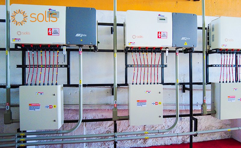Solis_Inverters's tweet photo. #Soliscases in #Mexico As the heart of the system, 3 Solis 80kW inverters at 440v and 4 Solis 60kW inverters at 220v, perfect for the Mexico #grid, continuously transmit power to the factory to realize energy transformation and cost-saving. https://t.co/s6j2OZEcJj