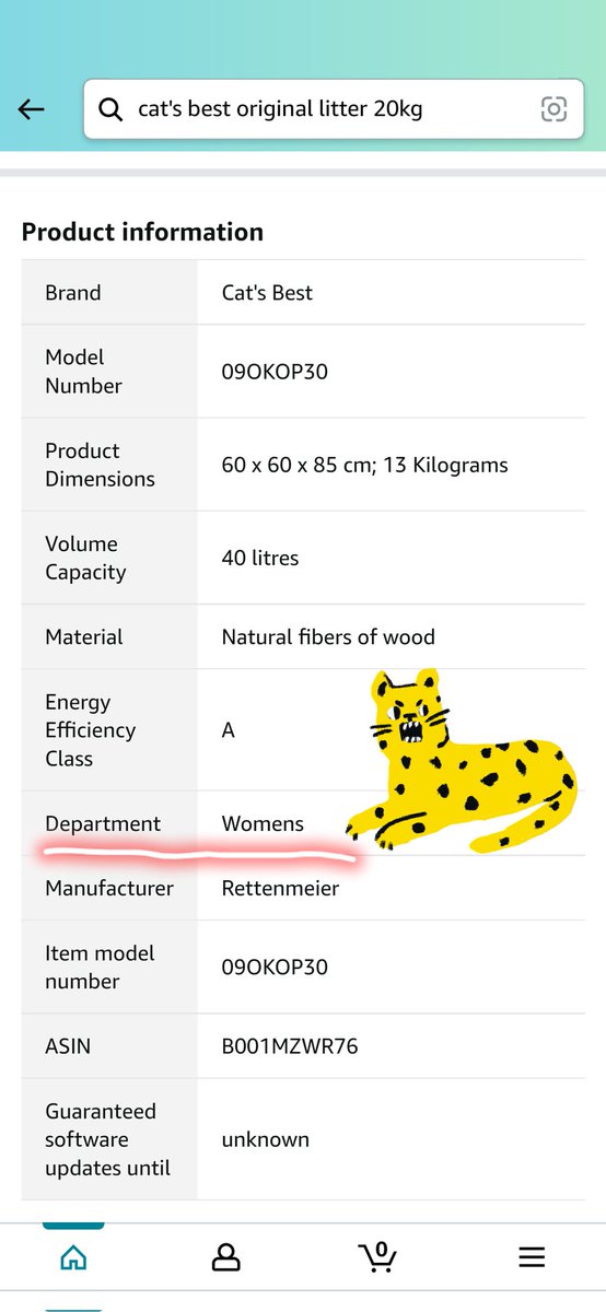 c_warnders's tweet photo. Your cat poops = You're a woman. Wait, what?

Link to product page: https://t.co/0pmIAnQJBq

#stereotypes #genderstereotypes #cats #catlife #CatLitter #longtail #ecommerce #ecommercemarketing #Amazon https://t.co/CmgGH6aK1e