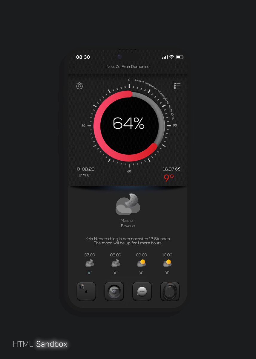 cub_dom's tweet image. Thursday Setup

#HTMLSandbox2 

@iroman50 
@Nyk0n_  Carbon 
@iroman50 Wallpaper 
@kleinmone Mockup 

#Nojailbreak #iOS162 #HTML_Sandbox_V2 #iNNOVATION #Homescreen #setup
